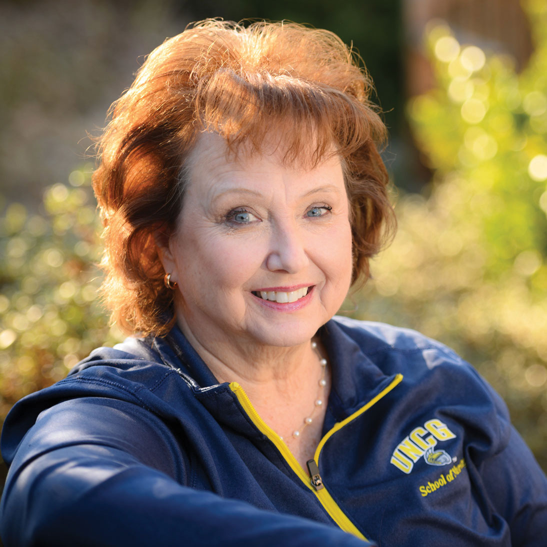 A nurse at 30,000 feet Mary Jo UNCG Magazine