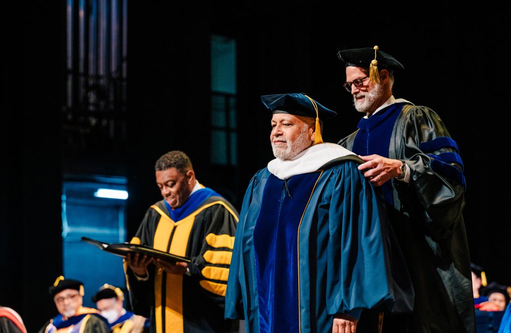 Maestro Curry receives UNCG honorary degree