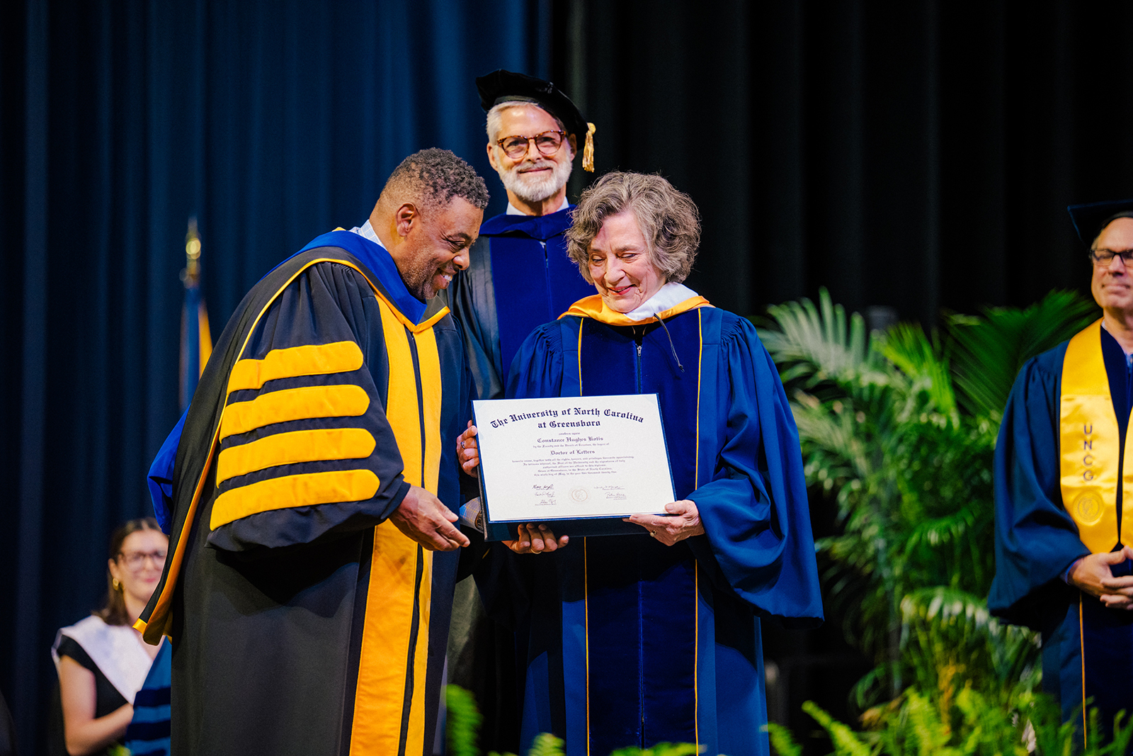 UNCG confers honorary degree on Kotis