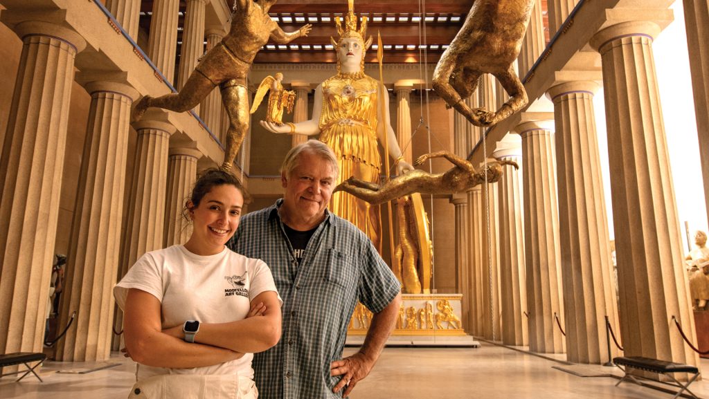 Alan LeQuire in Nashville's Parthenon