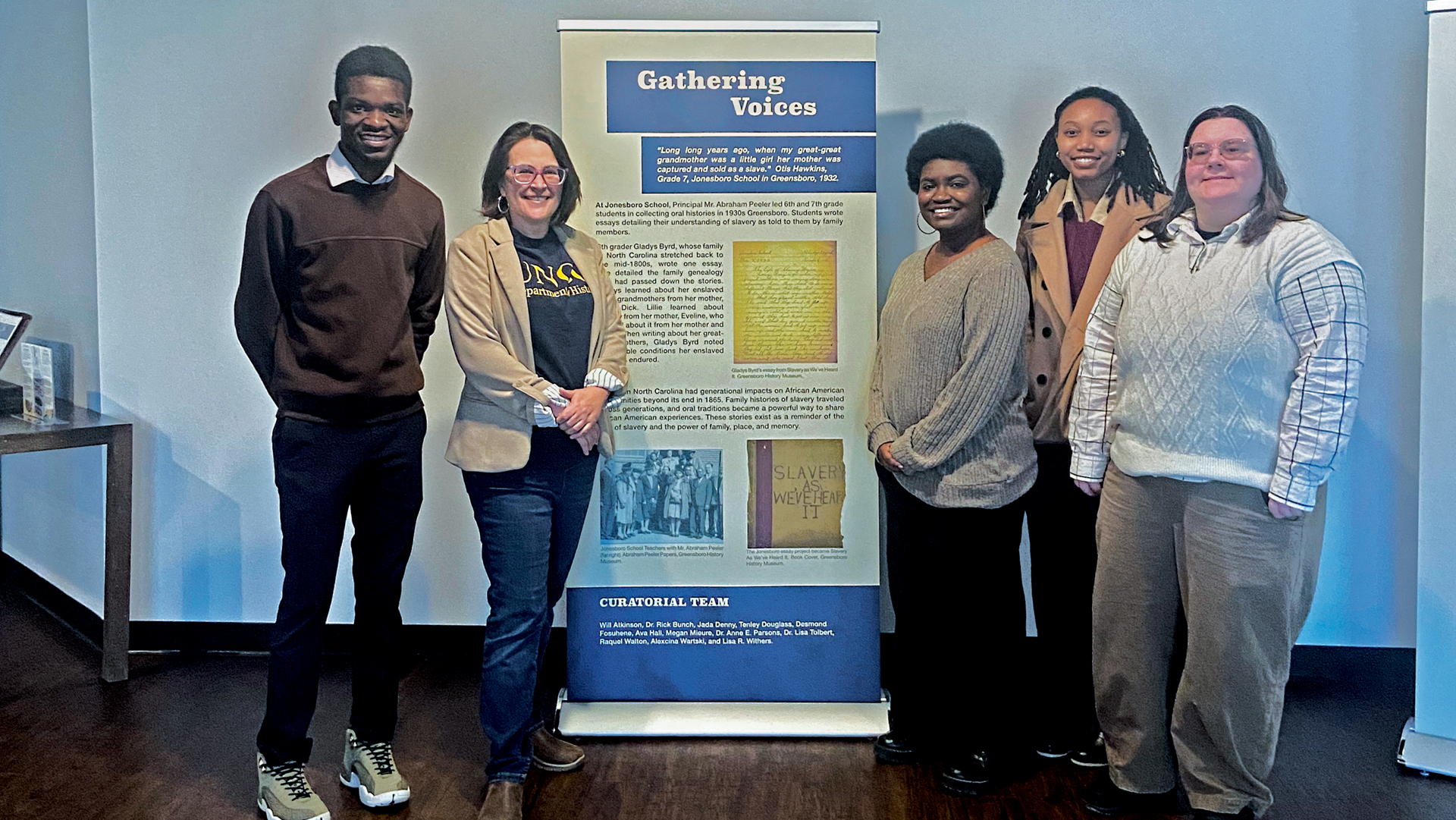 Public history students learn by doing
