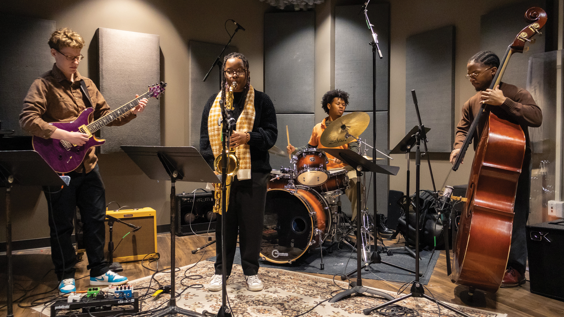 Jazz scholar’s jams reflect donor’s gifts 