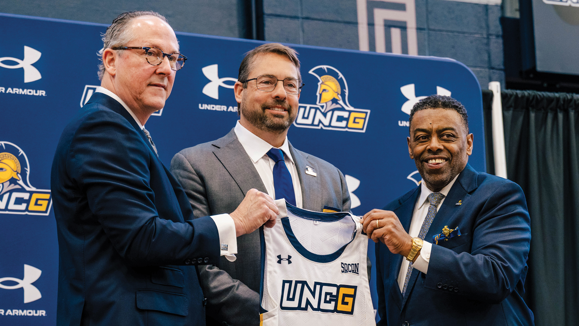 Featured Image for Haase leads UNCG Men’s Basketball