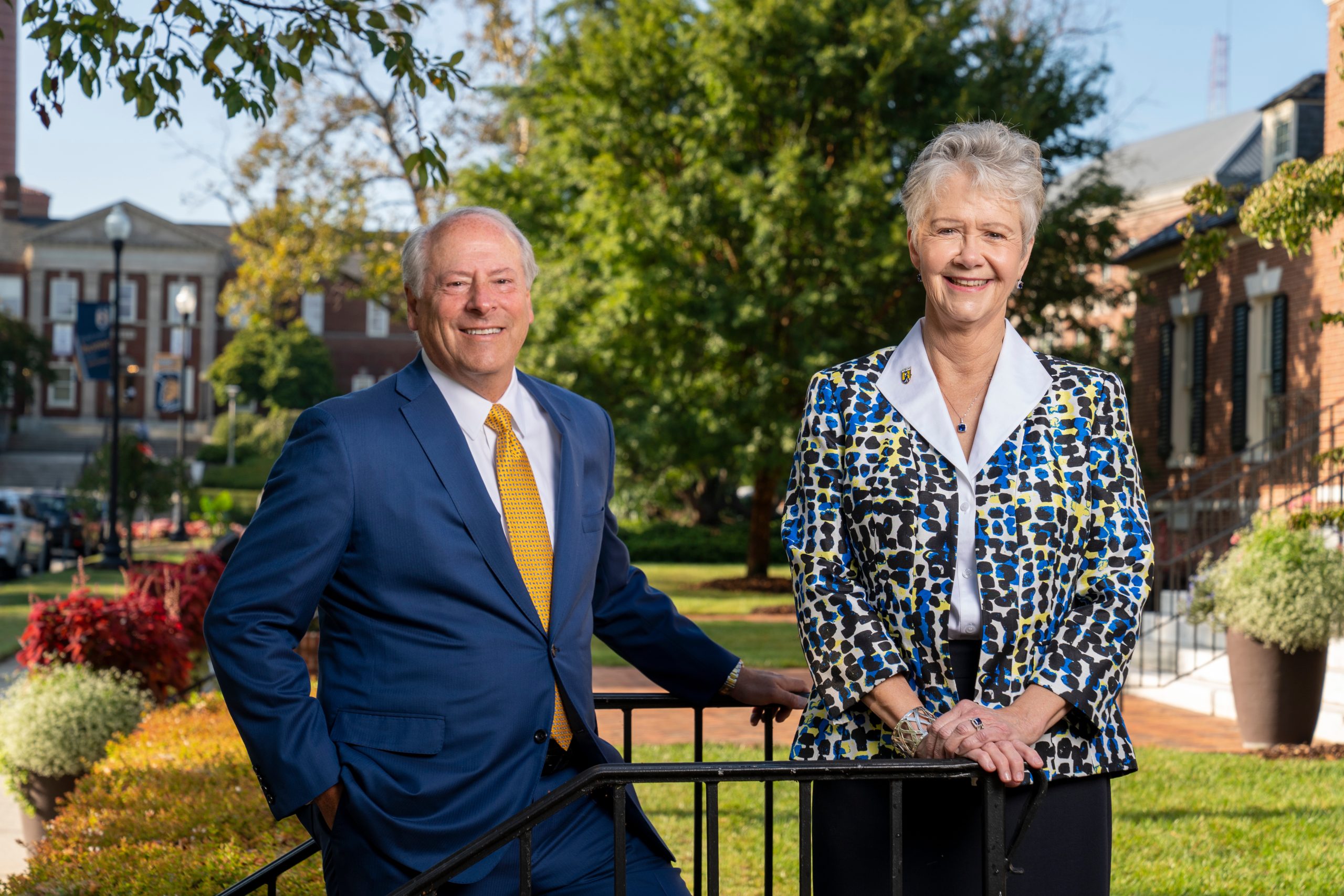 Randall Kaplan and Susan Safran, l-r